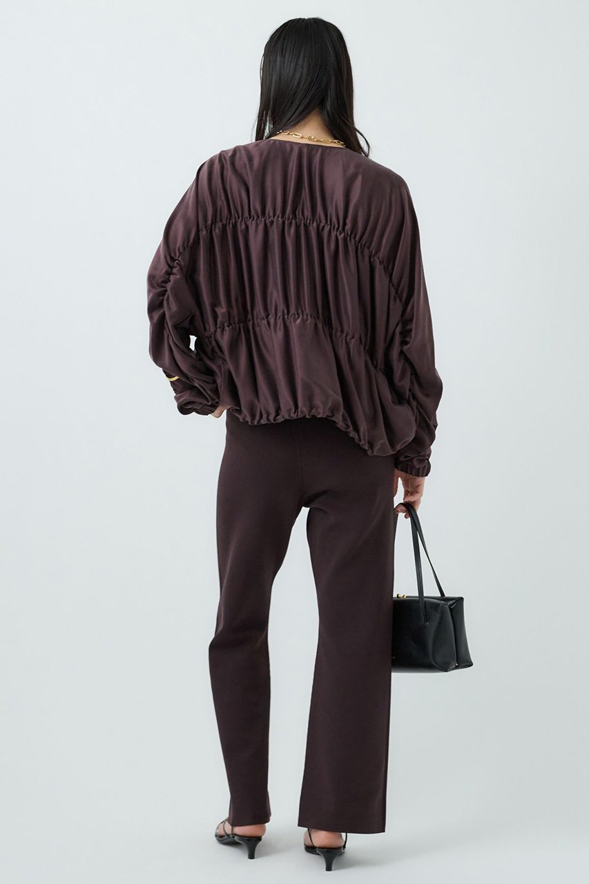 【カオス/Chaos】のクシュクシュブルゾン 人気、トレンドファッション・服の通販 founy(ファニー) 　ファッション　Fashion　レディースファッション　Ladies' Fashion Online　アウター　Coat Outerwear　ジャケット　Jackets　ブルゾン　Blouson/Jackets　おすすめ　Recommend　サテン　Satin　シルク　Silk　ジャケット　Jacket　ストレッチ　Stretch　フロント　Front　ブルゾン　Blouson　エレガント 上品　Elegant　定番　Standard　NEW・新作・新着・新入荷　New Arrivals　洗える　Washable　other-4|ID: prp329100004586613 ipo3291000000032523452