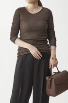 【プルミエ アロンディスモン/1er Arrondissement】の【PROTAGONISTA】レイヤートップス(2枚セット) ブラウン|ID: prp329100004586615 ipo3291000000036201534