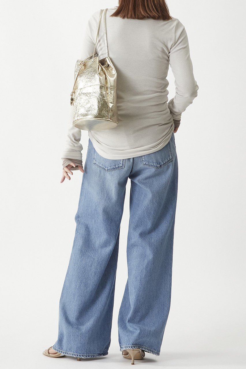 【プルミエ アロンディスモン/1er Arrondissement】の【upper hights】“THE LAUREN”デニムパンツ 人気、トレンドファッション・服の通販 founy(ファニー) 　ファッション　Fashion　レディースファッション　Fashion for Women　パンツ　Pants & Trousers　デニムパンツ・ジーンズ・美脚デニム　Denim Jeans & Pants　シンプル　Simple, Minimal　スタイリッシュ　Stylish, Fashionable　デニム　Denim, Jeans Material　バランス　Balance, Style Balance　フレア　Flare, Flared　other-3|ID: prp329100004586616 ipo3291000000035580060