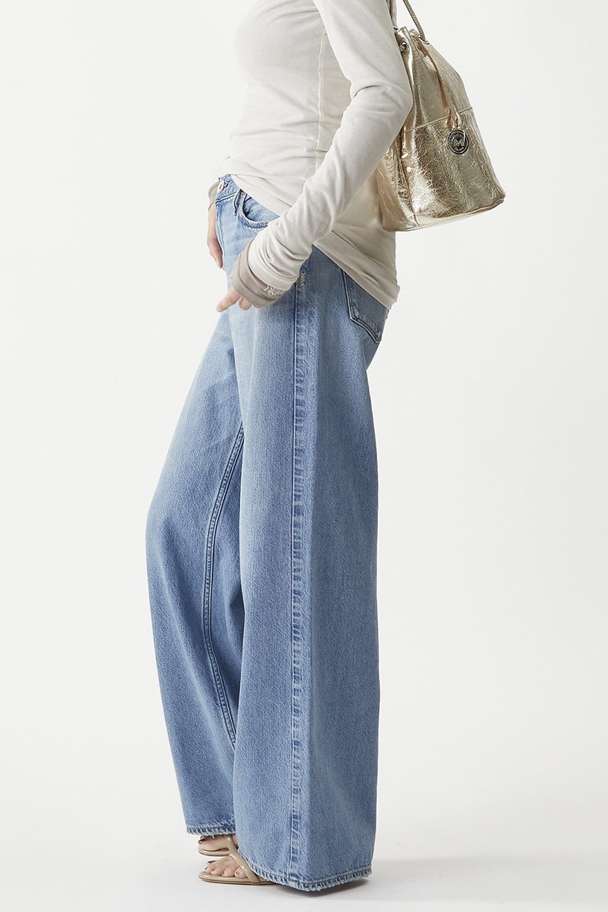 【プルミエ アロンディスモン/1er Arrondissement】の【upper hights】“THE LAUREN”デニムパンツ 人気、トレンドファッション・服の通販 founy(ファニー) 　ファッション　Fashion　レディースファッション　Fashion for Women　パンツ　Pants & Trousers　デニムパンツ・ジーンズ・美脚デニム　Denim Jeans & Pants　シンプル　Simple, Minimal　スタイリッシュ　Stylish, Fashionable　デニム　Denim, Jeans Material　バランス　Balance, Style Balance　フレア　Flare, Flared　other-4|ID: prp329100004586616 ipo3291000000035580061