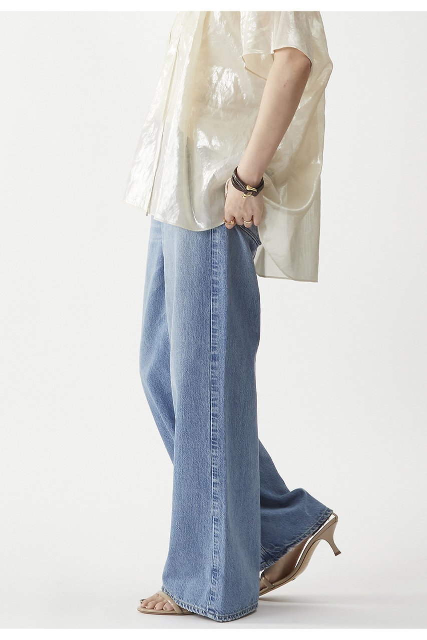 【プルミエ アロンディスモン/1er Arrondissement】の【upper hights】“THE LAUREN”デニムパンツ 人気、トレンドファッション・服の通販 founy(ファニー) 　ファッション　Fashion　レディースファッション　Fashion for Women　パンツ　Pants & Trousers　デニムパンツ・ジーンズ・美脚デニム　Denim Jeans & Pants　シンプル　Simple, Minimal　スタイリッシュ　Stylish, Fashionable　デニム　Denim, Jeans Material　バランス　Balance, Style Balance　フレア　Flare, Flared　other-8|ID: prp329100004586616 ipo3291000000035580065