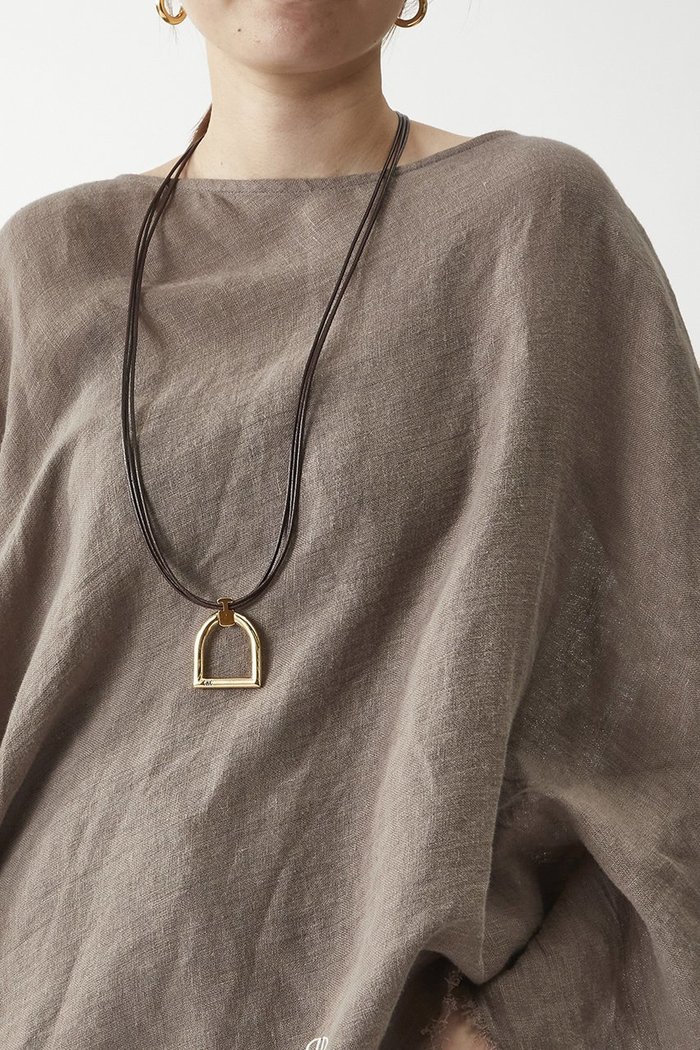 【プルミエ アロンディスモン/1er Arrondissement】の【CXC】レザーネックレス インテリア・キッズ・メンズ・レディースファッション・服の通販 founy(ファニー) https://founy.com/ ファッション Fashion レディースファッション Fashion for Women ジュエリー Jewelry ネックレス Necklaces & Pendants シンプル Simple, Minimal ジュエリー Jewelry, Accessories ネックレス Necklace, Pendant Necklace バランス Balance, Style Balance モチーフ Motif, Design Theme リネン Linen, Linen Fabric ロング Long, Long-Length |ID: prp329100004586621 ipo3291000000035986063