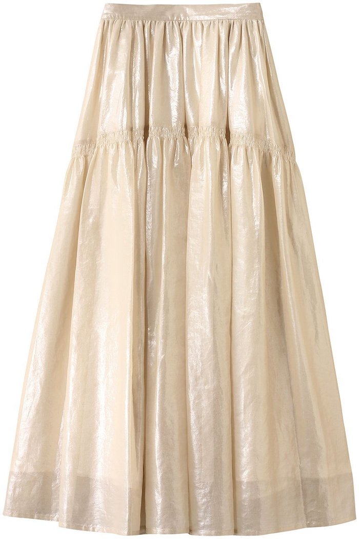 【プルミエ アロンディスモン/1er Arrondissement】のコットン箔プリントスカート インテリア・キッズ・メンズ・レディースファッション・服の通販 founy(ファニー) https://founy.com/ ファッション Fashion レディースファッション Fashion for Women スカート Skirts ロングスカート Long Skirts / Maxi & Midi Skirts ギャザー Gathered, Ruffled フォルム Silhouette, Form プリント Print, Printed Pattern リュクス Luxury, Elegant, High-End, Chic ロング Long, Long-Length 再入荷 Restock / Back in Stock |ID: prp329100004586625 ipo3291000000036117231