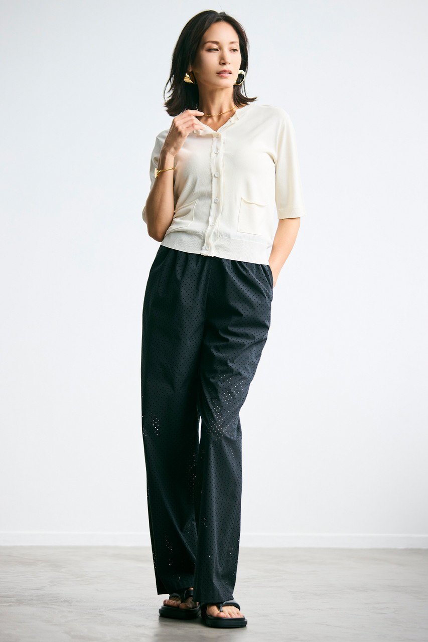 【ベイジ,/BEIGE,】のVALOIS(ヴァロア)/ジョーゼットトリム半袖カーディガン 人気、トレンドファッション・服の通販 founy(ファニー) ファッション Fashion レディースファッション Fashion for Women トップス・カットソー Cut & Sew Tops ニット Knit Tops & Sweaters カーディガン・羽織り Layered Style Cardigans なめらか Smooth, Silky Texture カーディガン Cardigan, Knitwear ジョーゼット Georgette, Semi-Sheer Fabric 半袖 Short Sleeve, Half Sleeve other-6|ID: prp329100004586627 ipo3291000000035401590