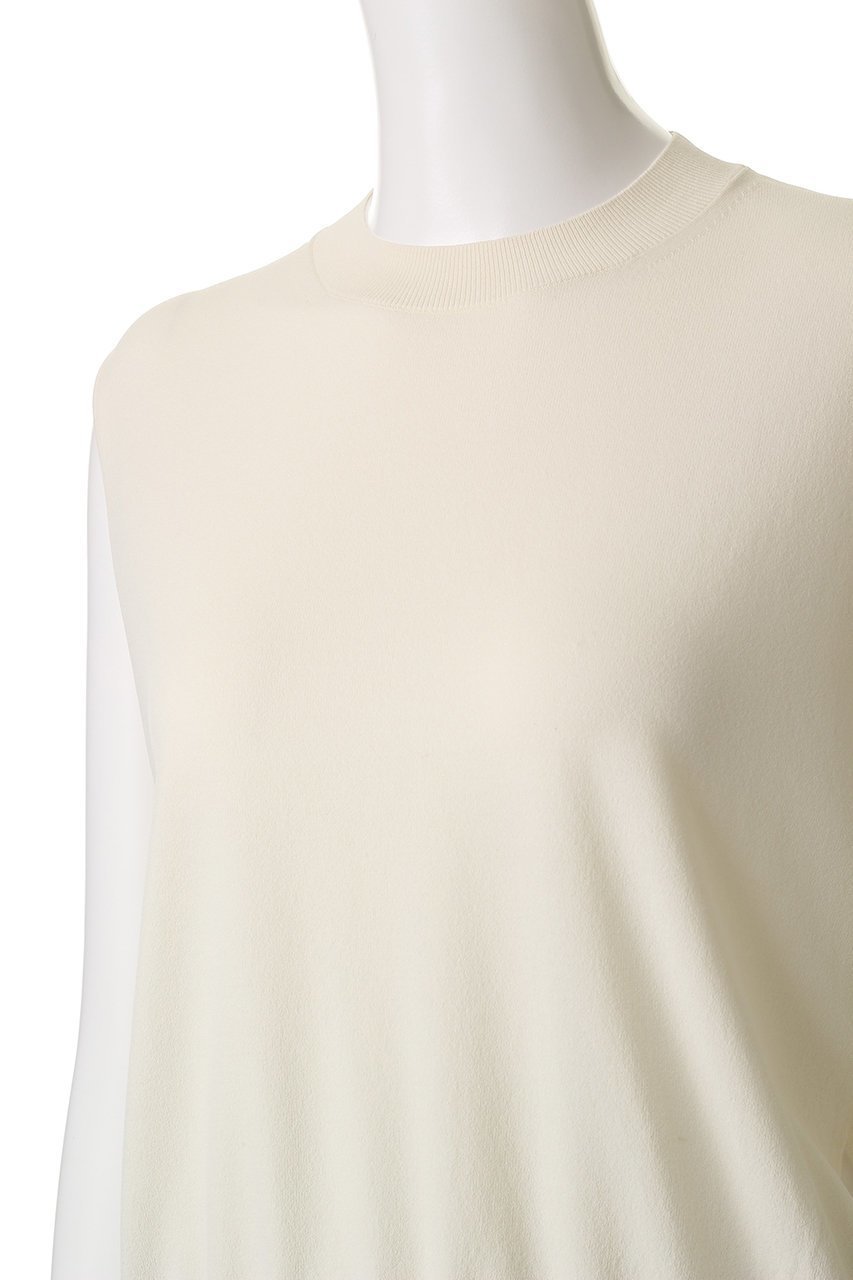 【ベイジ,/BEIGE,】のVALOIS(ヴァロア)/バックシフォンレイヤードニット 人気、トレンドファッション・服の通販 founy(ファニー) 　ファッション　Fashion　レディースファッション　Ladies' Fashion Online　トップス・カットソー　Tops/Tshirt　ニット　Knit Tops　プルオーバー　Pullover　2025年　2025　2025-2026秋冬・A/W　Aw/Autumn/Winter/Fw/Fall/2025-2026　なめらか　Smooth　シフォン　Chiffon　シンプル　Simple　フロント　Front　A/W・秋冬　Aw・Autumn/Winter・Fw・Fall-Winter　other-5|ID: prp329100004586628 ipo3291000000032523579