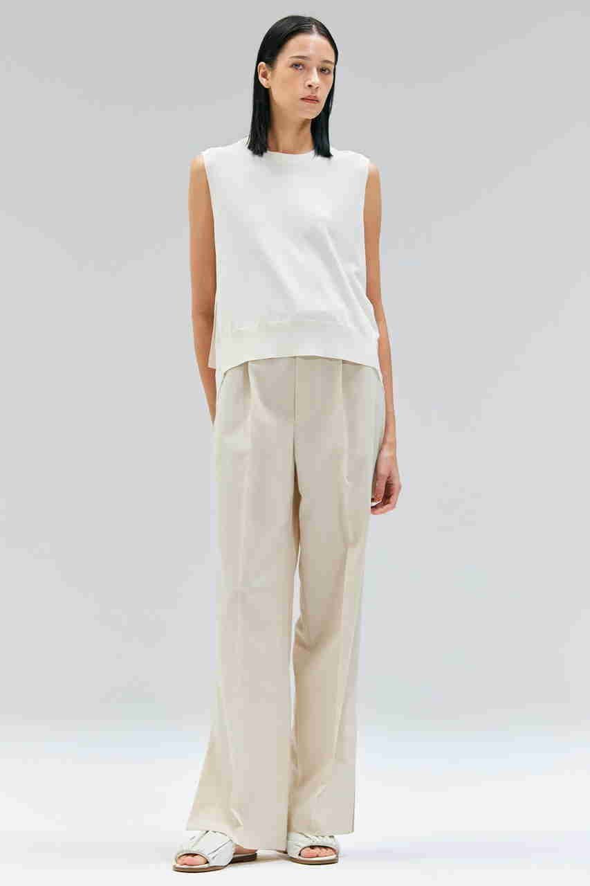 【ベイジ,/BEIGE,】のVALOIS(ヴァロア)/バックシフォンレイヤードニット 人気、トレンドファッション・服の通販 founy(ファニー) 　ファッション　Fashion　レディースファッション　Fashion for Women　トップス・カットソー　Cut & Sew Tops　ニット　Knit Tops & Sweaters　カジュアルプルオーバー・ニットトップス　Pullovers & Knit Tops / Casual Pullovers　なめらか　Smooth, Silky Texture　シフォン　Chiffon, Lightweight Fabric　シンプル　Simple, Minimal　フロント　Front, Front Design　other-8|ID: prp329100004586628 ipo3291000000033202983