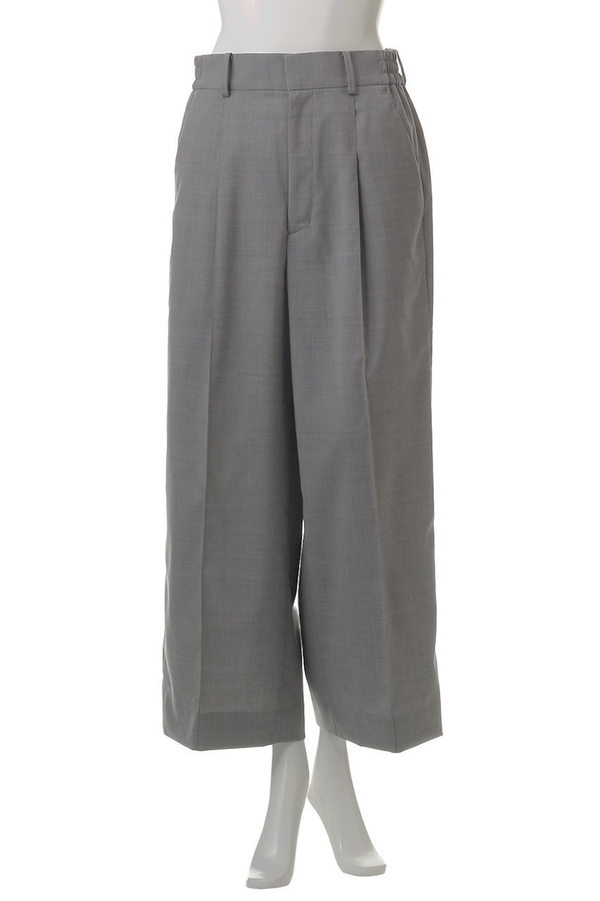 【エブール/ebure】の【店舗限定】ポリエステルウールトロピカル ワイドパンツ 人気、トレンドファッション・服の通販 founy(ファニー) 　ファッション　Fashion　レディースファッション　Fashion for Women　パンツ　Pants & Trousers　ウォッシャブル　Machine Washable　ストレッチ　Stretch, Stretchy Fabric　ロング　Long, Long-Length　ワイド　Wide, Wide Fit　再入荷　Restock / Back in Stock　other-2|ID: prp329100004587564 ipo3291000000035661712