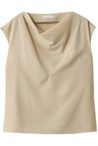 【エブール/ebure】の【店舗限定】2WAYツイル スリーブレスブラウス ベージュ|ID: prp329100004587566 ipo3291000000036179057