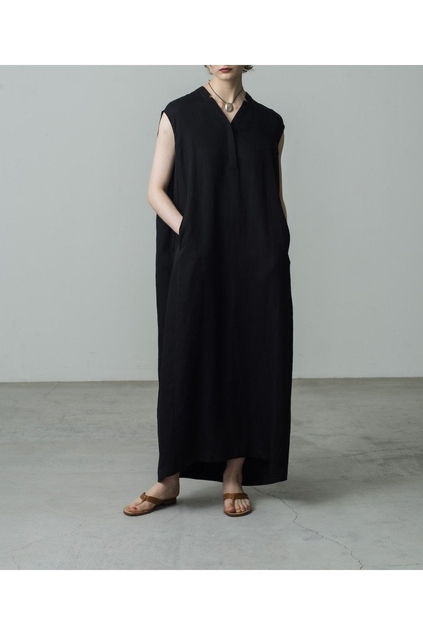 【エブール/ebure】の【6/27 0:00販売開始】【店舗限定】リネンサテン ノースリーブワンピース 人気、トレンドファッション・服の通販 founy(ファニー) 　ファッション　Fashion　レディースファッション　Ladies' Fashion Online　ワンピース　Dress　チュニック　Tunic　2025年　2025　サテン　Satin　チュニック　Tunic　ノースリーブ　No Sleeve　リネン　Linen　リラックス　Relax　A/W・秋冬　Aw・Autumn/Winter・Fw・Fall-Winter　other-8|ID: prp329100004587575 ipo3291000000032535692