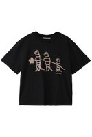 【プレインピープル/PLAIN PEOPLE】のミーアキャットプリントTシャツ 人気、トレンドファッション・服の通販 founy(ファニー) ファッション Fashion レディースファッション Ladies' Fashion Online トップス・カットソー Tops/Tshirt シャツ/ブラウス Shirts/Blouses ロング / Tシャツ T-Shirts カットソー Cut and Sewn 2025年 2025 おすすめ Recommend ショート Short スリーブ Sleeve デニム Denim プリント Print モチーフ Motif 半袖 Short Sleeve A/W・秋冬 Aw・Autumn/Winter・Fw・Fall-Winter |ID:prp329100004587597