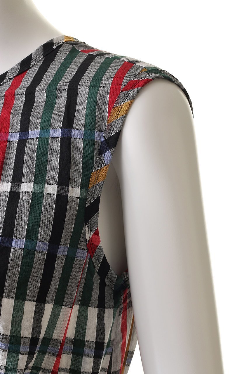 【ハウス オブ ロータス/HOUSE OF LOTUS】のランダムチェックワンピース 人気、トレンドファッション・服の通販 founy(ファニー) 　ファッション　Fashion　レディースファッション　Ladies' Fashion Online　ワンピース　Dress　チュニック　Tunic　2025年　2025　コンパクト　Compact　チェック　Check　チュニック　Tunic　フレア　Flare　モノトーン　Monotone　ロング　Long　A/W・秋冬　Aw・Autumn/Winter・Fw・Fall-Winter　other-6|ID: prp329100004587607 ipo3291000000032535944