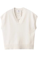 【プルミエ アロンディスモン/1er Arrondissement】のバックレースコットンプルオーバー 人気、トレンドファッション・服の通販 founy(ファニー) ファッション Fashion レディースファッション Ladies' Fashion Online トップス・カットソー Tops/Tshirt ニット Knit Tops プルオーバー Pullover 2025年 2025 2025-2026秋冬・A/W Aw/Autumn/Winter/Fw/Fall/2025-2026 シアー Sheer シンプル Simple フロント Front レース Race エレガント 上品 Elegant A/W・秋冬 Aw・Autumn/Winter・Fw・Fall-Winter |ID:prp329100004587609