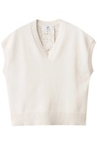 【プルミエ アロンディスモン/1er Arrondissement】のバックレースコットンプルオーバー 人気、トレンドファッション・服の通販 founy(ファニー) ファッション Fashion レディースファッション Ladies' Fashion Online トップス・カットソー Tops/Tshirt ニット Knit Tops プルオーバー Pullover 2025年 2025 シアー Sheer シンプル Simple フロント Front レース Race エレガント 上品 Elegant A/W・秋冬 Aw・Autumn/Winter・Fw・Fall-Winter thumbnail オフホワイト|ID: prp329100004587609 ipo3291000000032535950