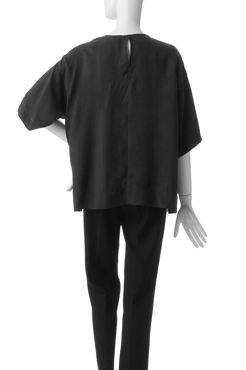 【プルミエ アロンディスモン/1er Arrondissement】のキュプラフィブリルTブラウス 人気、トレンドファッション・服の通販 founy(ファニー) 　ファッション　Fashion　レディースファッション　Ladies' Fashion Online　トップス・カットソー　Tops/Tshirt　シャツ/ブラウス　Shirts/Blouses　2025年　2025　とろみ　Thickness　キュプラ　Cupra　ショート　Short　シンプル　Simple　スリット　Slit　スリーブ　Sleeve　A/W・秋冬　Aw・Autumn/Winter・Fw・Fall-Winter　other-4|ID: prp329100004587611 ipo3291000000032535968