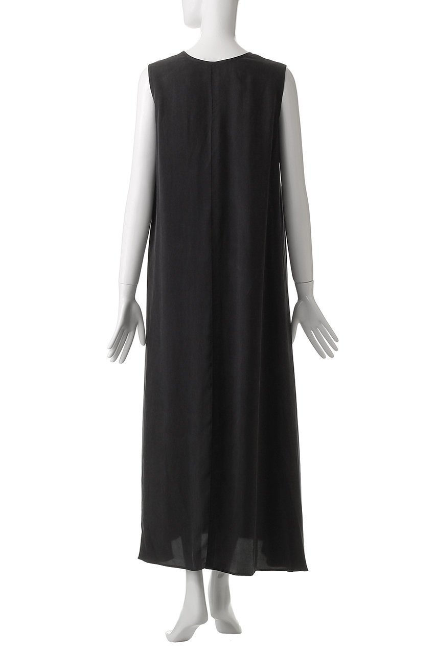 【プルミエ アロンディスモン/1er Arrondissement】のキュプラフィブリルフレアーワンピース 人気、トレンドファッション・服の通販 founy(ファニー) 　ファッション　Fashion　レディースファッション　Fashion for Women　ワンピース　Dresses　チュニック　Tunic Tops & Dresses　とろみ　Fluid, Flowy Fabric　キュプラ　Cupro, Eco Fabric　シンプル　Simple, Minimal　チュニック　Tunic, Long Top　ロング　Long, Long-Length　other-4|ID: prp329100004587612 ipo3291000000035573693