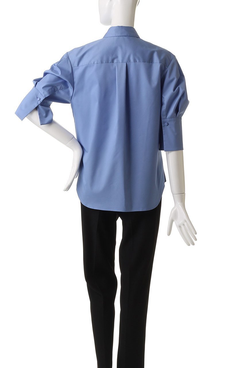 【アルアバイル/allureville】のコットンストレッチブロードシャツ 人気、トレンドファッション・服の通販 founy(ファニー) 　ファッション　Fashion　レディースファッション　Fashion for Women　トップス・カットソー　Cut & Sew Tops　シャツ・ブラウス・オフィスカジュアル　Elegant Blouses & Button-Ups　ショート　Short, Short Length　シンプル　Simple, Minimal　スリット　Slit, Slit Detail　スリーブ　Sleeve, Long Sleeve / Short Sleeve　ファブリック　Fabric, Textile　リュクス　Luxury, Elegant, High-End, Chic　エレガント 上品　Elegant　定番　Standard, Basic Item　other-4|ID: prp329100004587615 ipo3291000000035573705