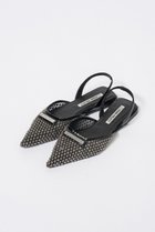 【プランク プロジェクト/PRANK PROJECT】のポインテッドフラットビジューパンプス 人気、トレンドファッション・服の通販 founy(ファニー) ファッション Fashion レディースファッション Fashion for Women サマー Summer, Summer Style ソックス Socks, Hosiery ビジュー Bijou, Jewel-like Accent メッシュ Mesh, Net Fabric ラップ Wrap, Wrap Design 夏 Summer thumbnail SLV(シルバー)|ID: prp329100004587642 ipo3291000000035454142