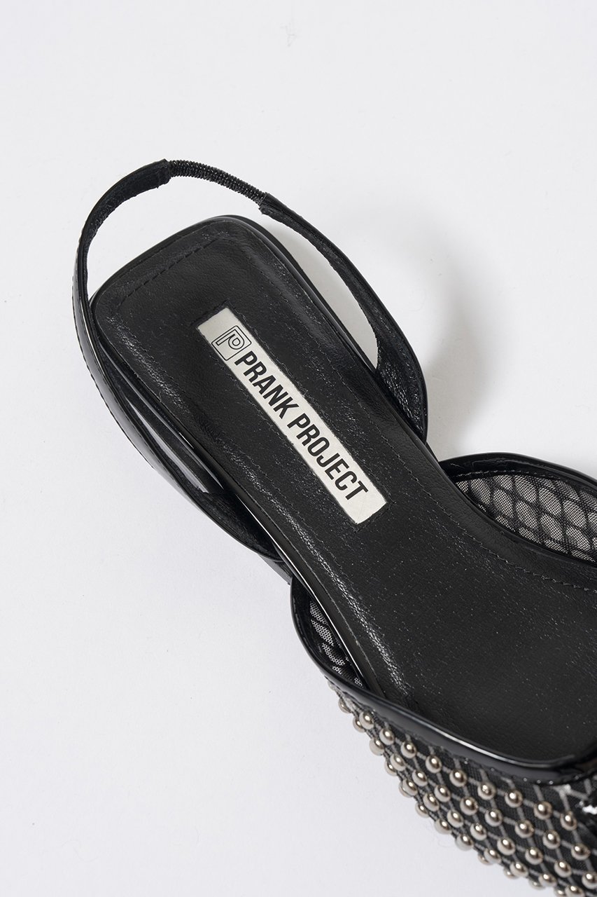 【プランク プロジェクト/PRANK PROJECT】のポインテッドフラットビジューパンプス 人気、トレンドファッション・服の通販 founy(ファニー) 　ファッション　Fashion　レディースファッション　Fashion for Women　サマー　Summer, Summer Style　ソックス　Socks, Hosiery　ビジュー　Bijou, Jewel-like Accent　メッシュ　Mesh, Net Fabric　ラップ　Wrap, Wrap Design　夏　Summer　other-6|ID: prp329100004587642 ipo3291000000035470701