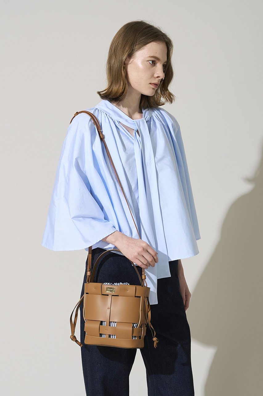 【ザンチェッティ/ZANCHETTI】のWOVEN BUCKET SMALL(STRIPE) 人気、トレンドファッション・服の通販 founy(ファニー) 　ファッション　Fashion　レディースファッション　Fashion for Women　バッグ　Bags　インナー　Innerwear　キャンバス　Canvas, Canvas Fabric　ストライプ　Stripe, Striped Pattern　プレート　Plate, Dish　ラップ　Wrap, Wrap Design　ランダム　Random, Irregular　エレガント 上品　Elegant　夏　Summer　旅行　Travel　春　Spring　S/S・春夏　SS, Spring/Summer, Warm Season　other-2|ID: prp329100004587645 ipo3291000000032796217