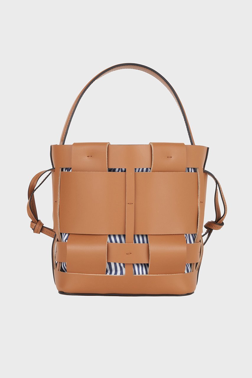 【ザンチェッティ/ZANCHETTI】のWOVEN BUCKET SMALL(STRIPE) 人気、トレンドファッション・服の通販 founy(ファニー) 　ファッション　Fashion　レディースファッション　Fashion for Women　バッグ　Bags　インナー　Innerwear　キャンバス　Canvas, Canvas Fabric　ストライプ　Stripe, Striped Pattern　プレート　Plate, Dish　ラップ　Wrap, Wrap Design　ランダム　Random, Irregular　エレガント 上品　Elegant　夏　Summer　旅行　Travel　春　Spring　S/S・春夏　SS, Spring/Summer, Warm Season　other-3|ID: prp329100004587645 ipo3291000000035105162