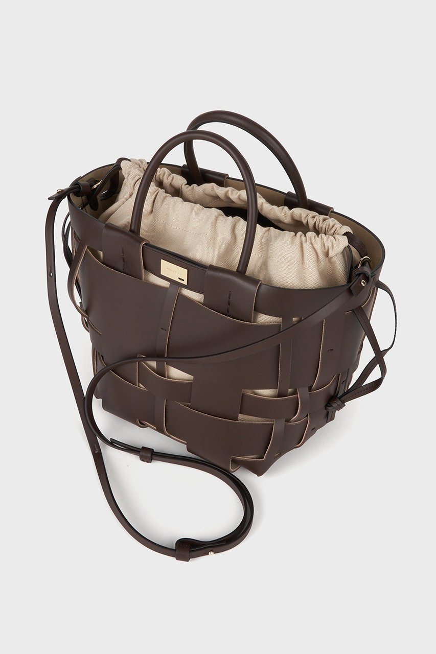 【ザンチェッティ/ZANCHETTI】のWOVEN MIDI SHOPPER 人気、トレンドファッション・服の通販 founy(ファニー) 　ファッション　Fashion　レディースファッション　Ladies' Fashion Online　バッグ　Bag　なめらか　Smooth　ショルダー　Shoulder　メッシュ　Mesh　ラップ　Wrap　ランダム　Random　エレガント 上品　Elegant　other-5|ID: prp329100004587646 ipo3291000000032536389