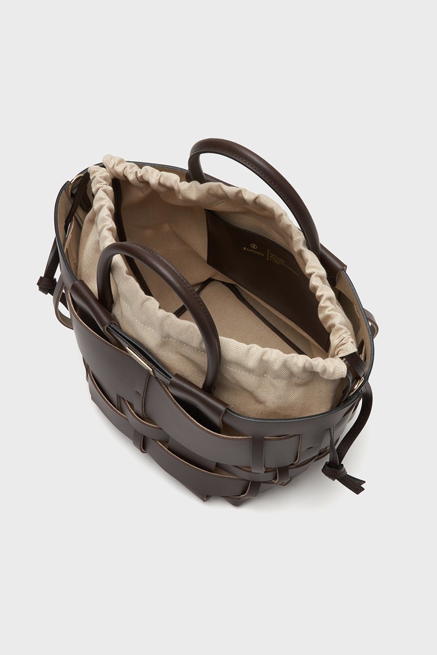 【ザンチェッティ/ZANCHETTI】のWOVEN MIDI SHOPPER 人気、トレンドファッション・服の通販 founy(ファニー) 　ファッション　Fashion　レディースファッション　Ladies' Fashion Online　バッグ　Bag　なめらか　Smooth　ショルダー　Shoulder　メッシュ　Mesh　ラップ　Wrap　ランダム　Random　エレガント 上品　Elegant　other-8|ID: prp329100004587646 ipo3291000000032536392