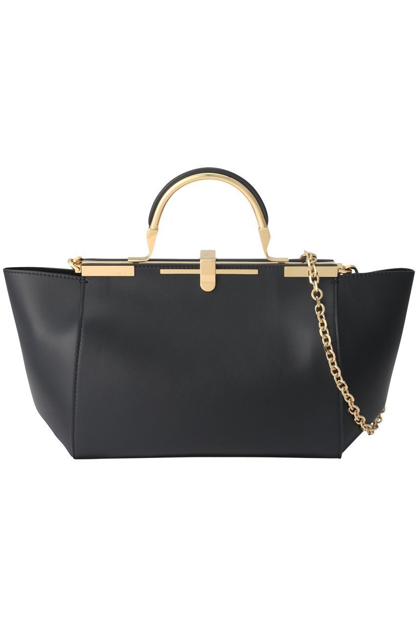 【ザンチェッティ/ZANCHETTI】のAMLETO 24 ハンドバッグ インテリア・キッズ・メンズ・レディースファッション・服の通販 founy(ファニー) 　ファッション　Fashion　レディースファッション　Fashion for Women　バッグ　Bags　なめらか　Smooth, Silky Texture　ショルダー　Shoulder, Shoulder Strap　チェーン　Chain, Chain Strap　フォルム　Silhouette, Form　エレガント 上品　Elegant　ブラック|ID: prp329100004587647 ipo3291000000035106139