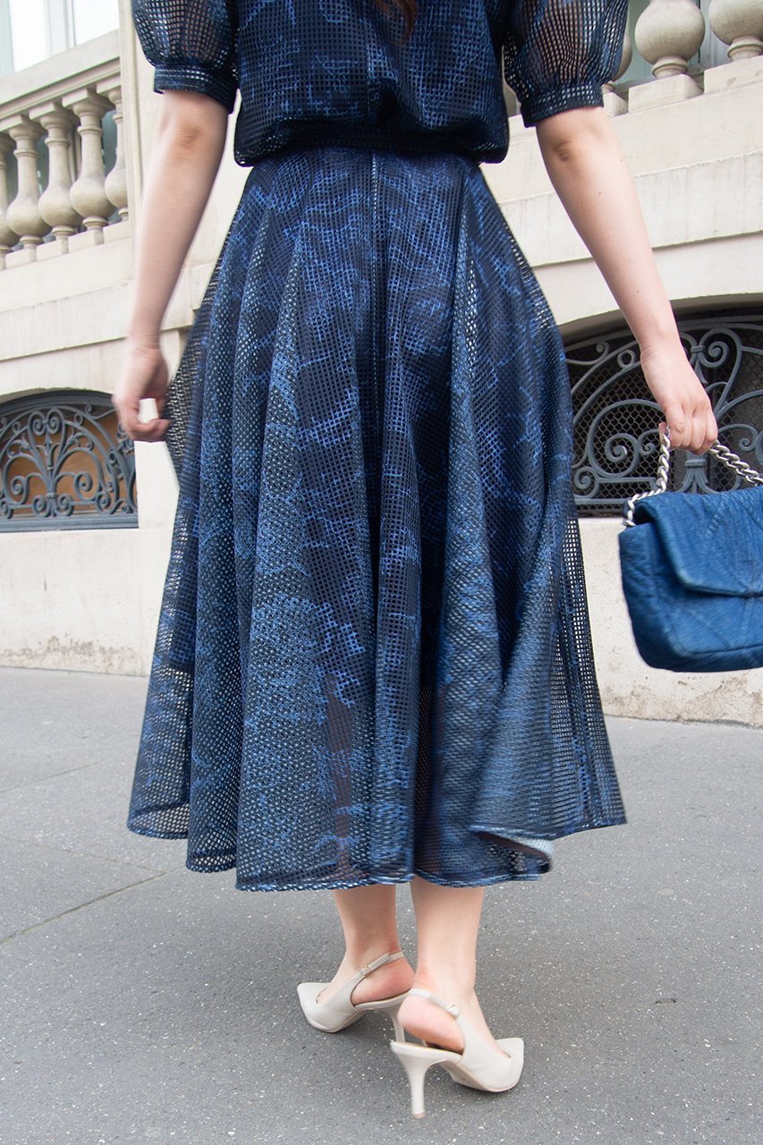 【アロー/aLORS】のJupe ”Pelagia” スカート 人気、トレンドファッション・服の通販 founy(ファニー) 　ファッション　Fashion　レディースファッション　Ladies' Fashion Online　スカート　Skirt　ロングスカート　Long Skirt　エレガント 上品　Elegant　セットアップ　Set Up　デニム　Denim　プリント　Print　モチーフ　Motif　ロング　Long　おすすめ　Recommend　NEW・新作・新着・新入荷　New Arrivals　other-2|ID: prp329100004588489 ipo3291000000032548942