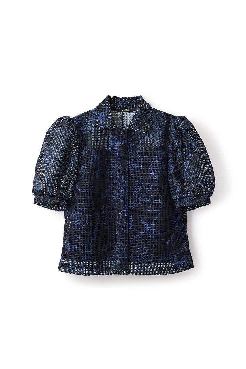 【アロー/aLORS】のBlouse a manches bouffantes ”Pelagia”ブラウス 人気、トレンドファッション・服の通販 founy(ファニー) 　ファッション　Fashion　レディースファッション　Fashion for Women　トップス・カットソー　Cut & Sew Tops　シャツ・ブラウス・オフィスカジュアル　Elegant Blouses & Button-Ups　インナー　Innerwear　エアリー　Airy Texture　キャミソール　Camisole, Spaghetti Strap Top　ショート　Short, Short Length　シンプル　Simple, Minimal　スリーブ　Sleeve, Long Sleeve / Short Sleeve　セットアップ　Set-Up, Coordinated Outfit　デニム　Denim, Jeans Material　フェミニン　Feminine, Girly　プリント　Print, Printed Pattern　モチーフ　Motif, Design Theme　おすすめ　Recommended / Our Picks　新作・新入荷　New Arrivals / New In　other-8|ID: prp329100004588490 ipo3291000000032633070