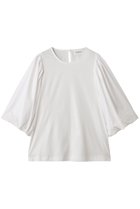 【アダワス/ADAWAS】のPLATING ジャージー バルーン-スリーブ Tシャツ 人気、トレンドファッション・服の通販 founy(ファニー) ファッション Fashion レディースファッション Ladies' Fashion Online トップス・カットソー Tops/Tshirt シャツ/ブラウス Shirts/Blouses ロング / Tシャツ T-Shirts カットソー Cut and Sewn 2025年 2025 2025-2026秋冬・A/W Aw/Autumn/Winter/Fw/Fall/2025-2026 おすすめ Recommend ショート Short ジャージ Jersey ジャージー Jersey スリーブ Sleeve バルーン Balloon フレア Flare A/W・秋冬 Aw・Autumn/Winter・Fw・Fall-Winter thumbnail ミルク|ID: prp329100004588494 ipo3291000000032548977