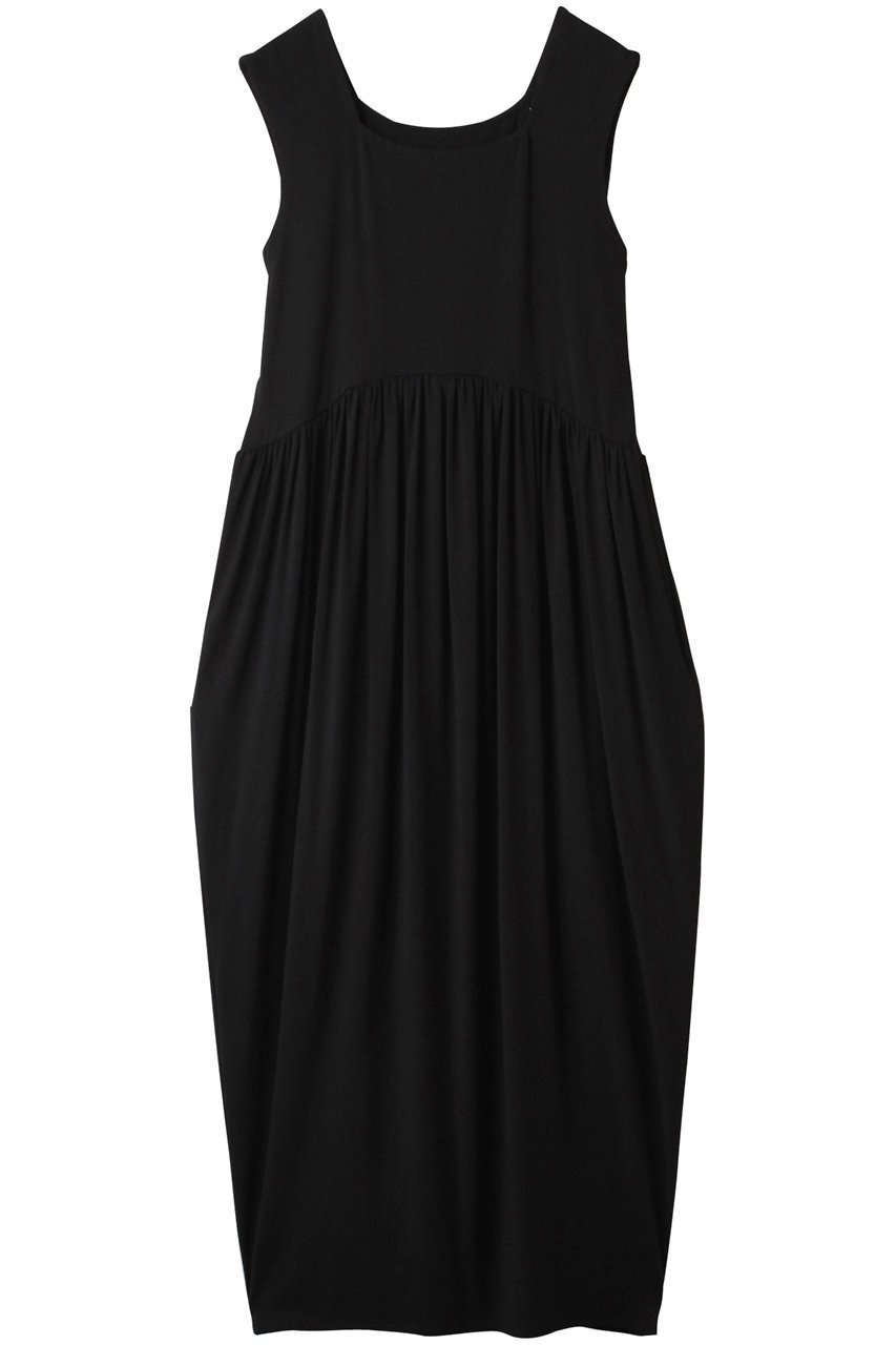 【フローレント/FLORENT】のレーヨン ストレッチ ノースリーブ ワンピース インテリア・キッズ・メンズ・レディースファッション・服の通販 founy(ファニー) ファッション Fashion レディースファッション Fashion for Women ワンピース Dresses チュニック Tunic Tops & Dresses なめらか Smooth, Silky Texture スクエア Square, Square Shape ストレッチ Stretch, Stretchy Fabric チュニック Tunic, Long Top デコルテ Décolleté, Neckline ノースリーブ Sleeveless, No-Sleeve ロング Long, Long-Length エレガント 上品 Elegant ブラック|ID: prp329100004588500 ipo3291000000035790698