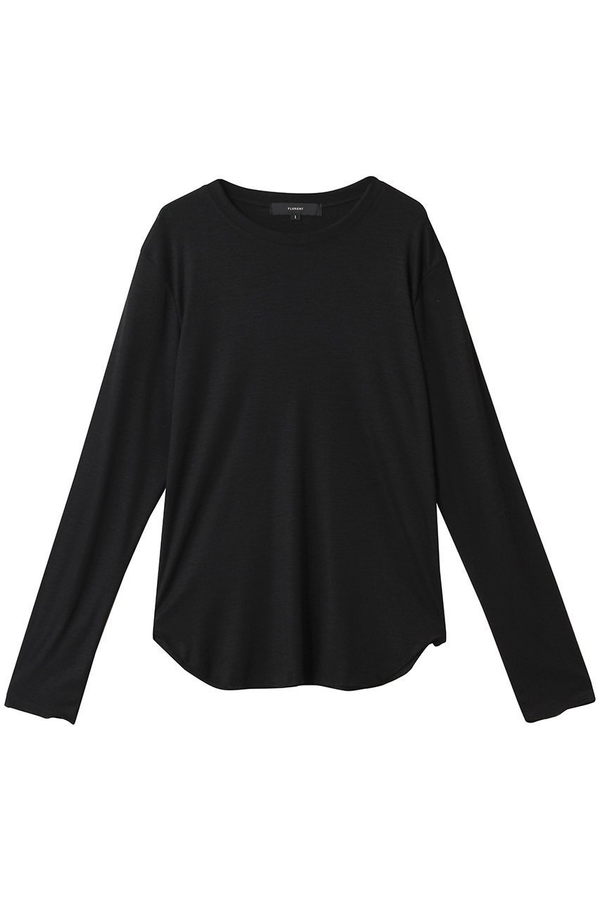 【フローレント/FLORENT】のウール ロングスリーブ カットソー 人気、トレンドファッション・服の通販 founy(ファニー) 　ファッション　Fashion　レディースファッション　Ladies' Fashion Online　トップス・カットソー　Tops/Tshirt　シャツ/ブラウス　Shirts/Blouses　ロング / Tシャツ　T-Shirts　カットソー　Cut and Sewn　2025年　2025　なめらか　Smooth　カットソー　Cut And Sew　スリーブ　Sleeve　ロング　Long　A/W・秋冬　Aw・Autumn/Winter・Fw・Fall-Winter　 other-1|ID: prp329100004588501 ipo3291000000032549045