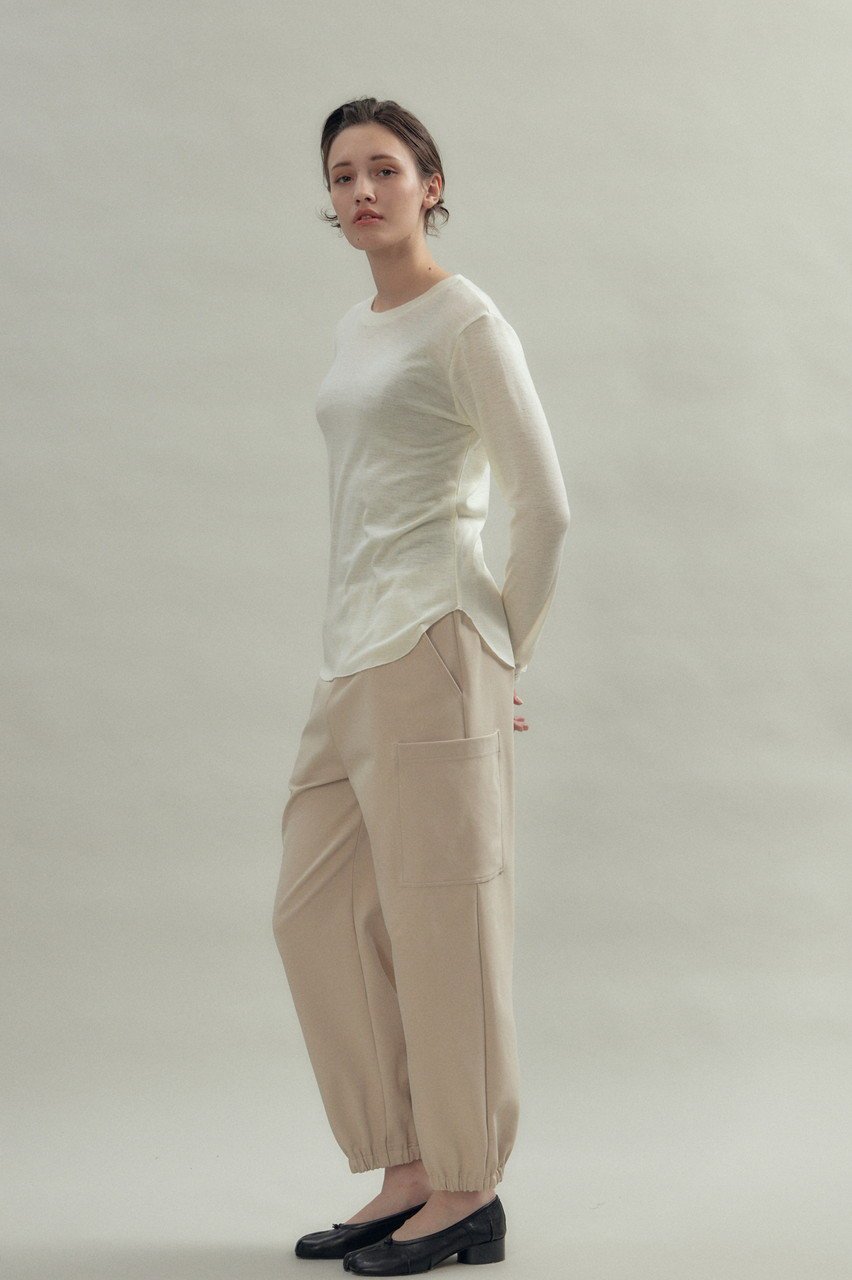 【フローレント/FLORENT】のウール ロングスリーブ カットソー 人気、トレンドファッション・服の通販 founy(ファニー) 　ファッション　Fashion　レディースファッション　Ladies' Fashion Online　トップス・カットソー　Tops/Tshirt　シャツ/ブラウス　Shirts/Blouses　ロング / Tシャツ　T-Shirts　カットソー　Cut and Sewn　2025年　2025　なめらか　Smooth　カットソー　Cut And Sew　スリーブ　Sleeve　ロング　Long　A/W・秋冬　Aw・Autumn/Winter・Fw・Fall-Winter　other-7|ID: prp329100004588501 ipo3291000000032549053