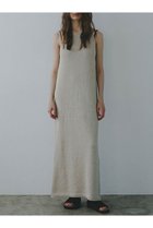 【エトレトウキョウ/ETRE TOKYO】のリネンロングニットワンピース ベージュ|ID:prp329100004588502
