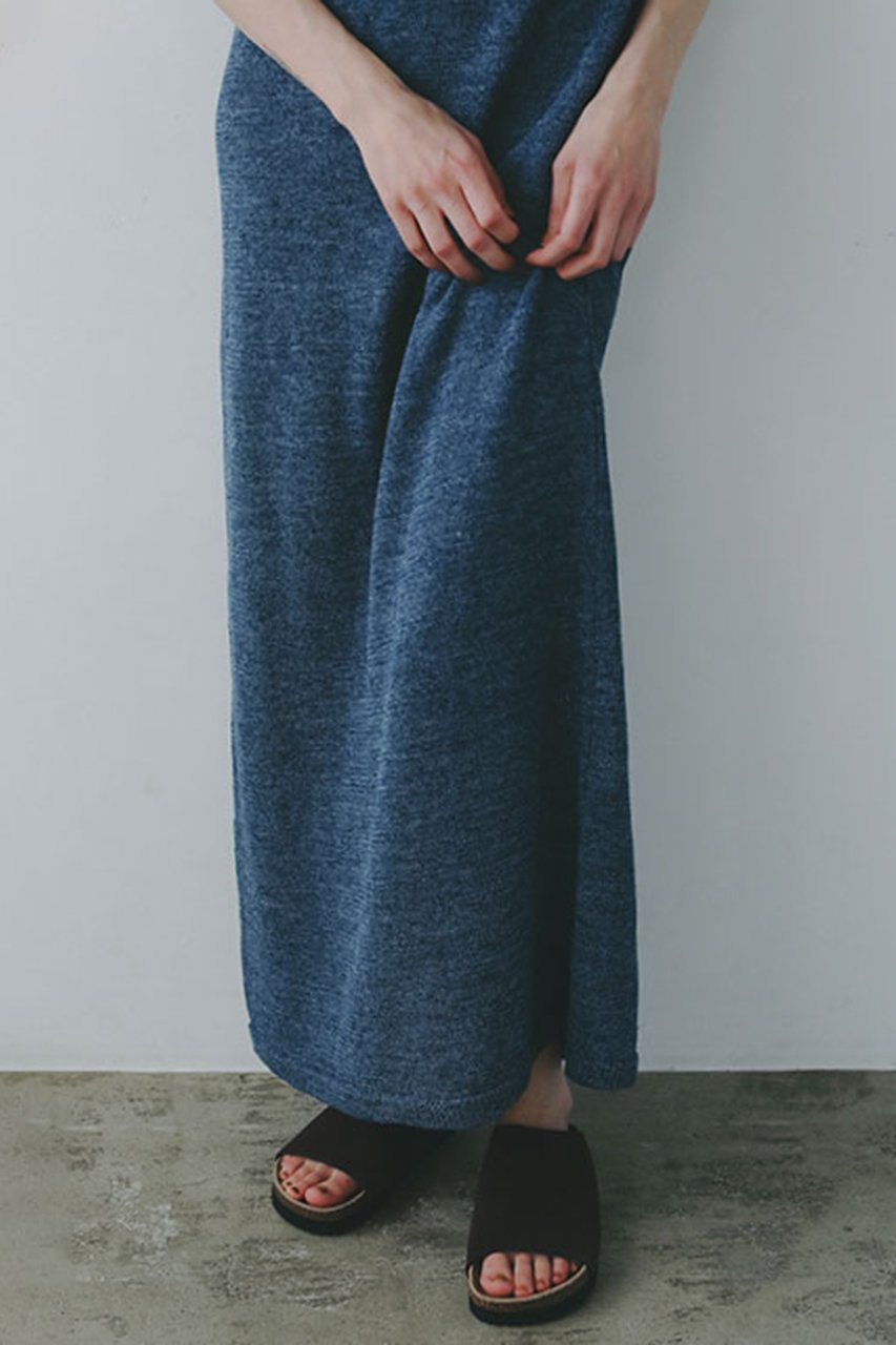 【エトレトウキョウ/ETRE TOKYO】のリネンロングニットワンピース 人気、トレンドファッション・服の通販 founy(ファニー) 　ファッション　Fashion　レディースファッション　Ladies' Fashion Online　ワンピース　Dress　ニットワンピース　Knit Dresses　チュニック　Tunic　おすすめ　Recommend　アクセサリー　Accessories　コンパクト　Compact　シューズ　Shoes　シンプル　Simple　ダウン　Down　チュニック　Tunic　ロング　Long　夏　Summer　NEW・新作・新着・新入荷　New Arrivals　other-6|ID: prp329100004588502 ipo3291000000032549062