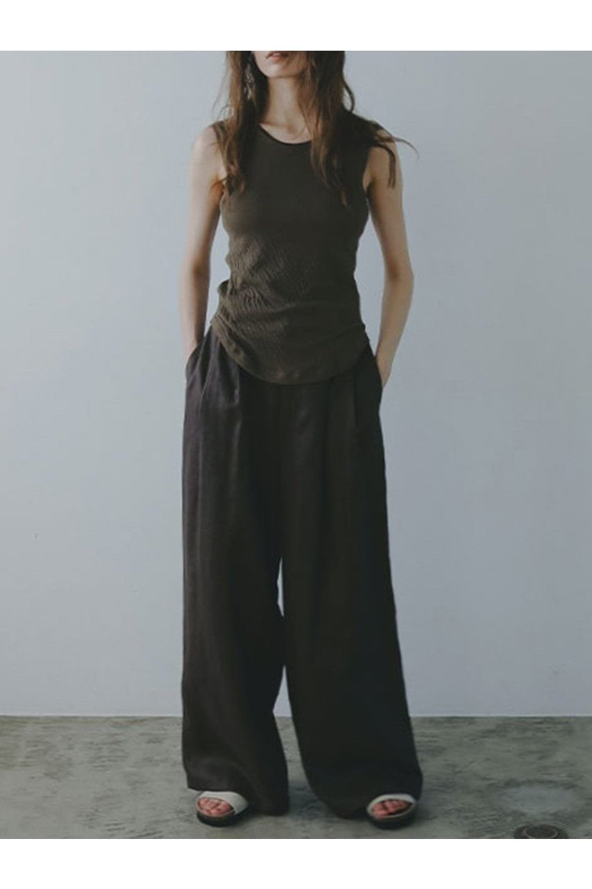 【エトレトウキョウ/ETRE TOKYO】のダブルクロススリーブレスカップインプルオーバー 人気、トレンドファッション・服の通販 founy(ファニー) 　ファッション　Fashion　レディースファッション　Ladies' Fashion Online　トップス・カットソー　Tops/Tshirt　キャミソール / ノースリーブ　No Sleeves　シャツ/ブラウス　Shirts/Blouses　ロング / Tシャツ　T-Shirts　プルオーバー　Pullover　カットソー　Cut and Sewn　なめらか　Smooth　インナー　Inner　カッティング　Cutting　キャミソール　Camisole　タンク　Tank　ダブル　Double　リラックス　Relax　NEW・新作・新着・新入荷　New Arrivals　other-5|ID: prp329100004588503 ipo3291000000032549072