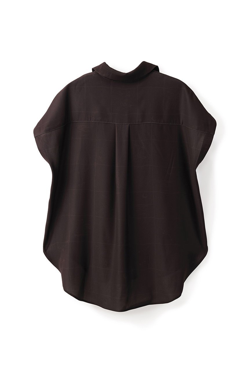 【アロー/aLORS】のChemise sans manches ”Astrifera” シャツ 人気、トレンドファッション・服の通販 founy(ファニー) 　ファッション　Fashion　レディースファッション　Fashion for Women　トップス・カットソー　Cut & Sew Tops　シャツ・ブラウス・オフィスカジュアル　Elegant Blouses & Button-Ups　ショート　Short, Short Length　スリーブ　Sleeve, Long Sleeve / Short Sleeve　セットアップ　Set-Up, Coordinated Outfit　プリント　Print, Printed Pattern　おすすめ　Recommended / Our Picks　夏　Summer　エレガント 上品　Elegant　新作・新入荷　New Arrivals / New In　other-6|ID: prp329100004588505 ipo3291000000032633076