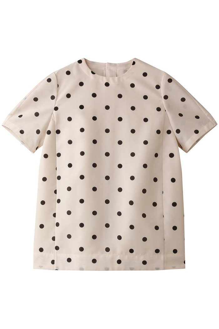 【エムフィル/M Fil】のドットオーガンジー フォルムブラウス インテリア・キッズ・メンズ・レディースファッション・服の通販 founy(ファニー) https://founy.com/ ファッション Fashion レディースファッション Fashion for Women トップス・カットソー Cut & Sew Tops シャツ・ブラウス・オフィスカジュアル Elegant Blouses & Button-Ups オーガンジー Organza Fabric ショート Short, Short Length スリーブ Sleeve, Long Sleeve / Short Sleeve ドット Polka Dot, Dot Pattern ハーフ Half, Half-Length フォルム Silhouette, Form |ID: prp329100004588510 ipo3291000000035931376