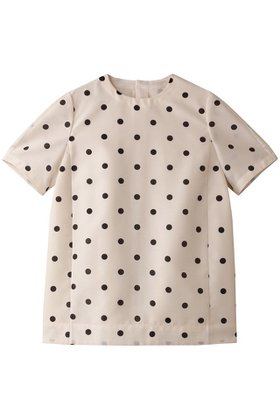 【エムフィル/M Fil】 ドットオーガンジー フォルムブラウス人気、トレンドファッション・服の通販 founy(ファニー) ファッション Fashion レディースファッション Fashion for Women トップス・カットソー Cut & Sew Tops シャツ・ブラウス・オフィスカジュアル Elegant Blouses & Button-Ups オーガンジー Organza Fabric ショート Short, Short Length スリーブ Sleeve, Long Sleeve / Short Sleeve ドット Polka Dot, Dot Pattern ハーフ Half, Half-Length フォルム Silhouette, Form |ID:prp329100004588510