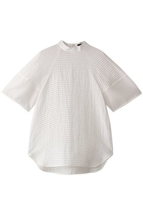 【エムフィル/M Fil】のラミーピンタック コクーンスリーブ ブラウス 人気、トレンドファッション・服の通販 founy(ファニー) ファッション Fashion レディースファッション Ladies' Fashion Online トップス・カットソー Tops/Tshirt シャツ/ブラウス Shirts/Blouses 2025年 2025 2025-2026秋冬・A/W Aw/Autumn/Winter/Fw/Fall/2025-2026 ショート Short スタイリッシュ Stylish スタンド Stand スリーブ Sleeve A/W・秋冬 Aw・Autumn/Winter・Fw・Fall-Winter |ID:prp329100004588511