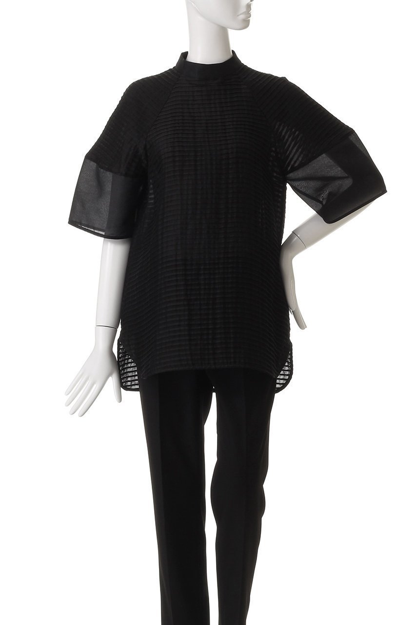 【エムフィル/M Fil】のラミーピンタック コクーンスリーブ ブラウス 人気、トレンドファッション・服の通販 founy(ファニー) 　ファッション　Fashion　レディースファッション　Ladies' Fashion Online　トップス・カットソー　Tops/Tshirt　シャツ/ブラウス　Shirts/Blouses　2025年　2025　2025-2026秋冬・A/W　Aw/Autumn/Winter/Fw/Fall/2025-2026　ショート　Short　スタイリッシュ　Stylish　スタンド　Stand　スリーブ　Sleeve　A/W・秋冬　Aw・Autumn/Winter・Fw・Fall-Winter　other-2|ID: prp329100004588511 ipo3291000000032549121