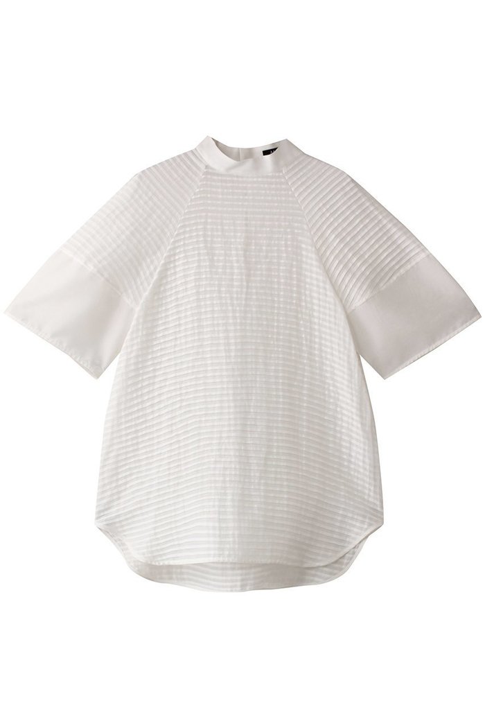 【エムフィル/M Fil】のラミーピンタック コクーンスリーブ ブラウス インテリア・キッズ・メンズ・レディースファッション・服の通販 founy(ファニー) https://founy.com/ ファッション Fashion レディースファッション Fashion for Women トップス・カットソー Cut & Sew Tops シャツ・ブラウス・オフィスカジュアル Elegant Blouses & Button-Ups ショート Short, Short Length スタイリッシュ Stylish, Fashionable スタンド Stand Collar, Upright Stand スリーブ Sleeve, Long Sleeve / Short Sleeve |ID: prp329100004588511 ipo3291000000035580124