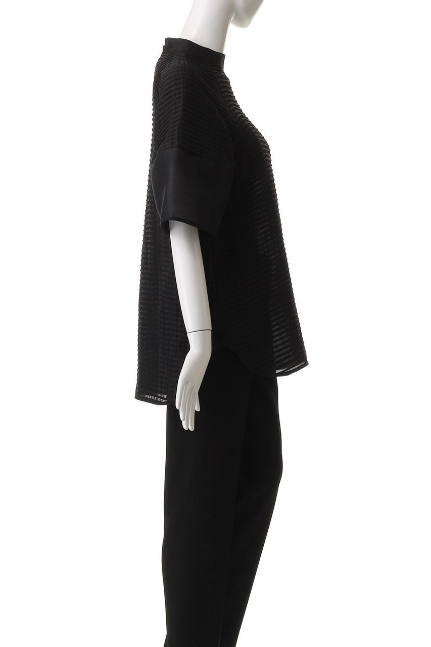 【エムフィル/M Fil】のラミーピンタック コクーンスリーブ ブラウス 人気、トレンドファッション・服の通販 founy(ファニー) 　ファッション　Fashion　レディースファッション　Fashion for Women　トップス・カットソー　Cut & Sew Tops　シャツ・ブラウス・オフィスカジュアル　Elegant Blouses & Button-Ups　ショート　Short, Short Length　スタイリッシュ　Stylish, Fashionable　スタンド　Stand Collar, Upright Stand　スリーブ　Sleeve, Long Sleeve / Short Sleeve　other-3|ID: prp329100004588511 ipo3291000000035580128