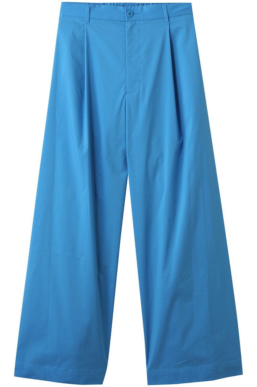 【ハウス オブ ロータス/HOUSE OF LOTUS】のサイドボリュームタックパンツ インテリア・キッズ・メンズ・レディースファッション・服の通販 founy(ファニー) 　ファッション　Fashion　レディースファッション　Fashion for Women　パンツ　Pants & Trousers　フロント　Front, Front Design　ワイド　Wide, Wide Fit　ブルー|ID: prp329100004588513 ipo3291000000034952535