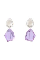 【セシル エ ジャンヌ/CECILE ET JEANNE】のルミエール クリスタルカットイヤリング クリア×バイオレット|ID: prp329100004588515 ipo3291000000035477703