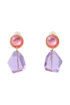 【セシル エ ジャンヌ/CECILE ET JEANNE】のルミエール クリスタルカットイヤリング ローズ×バイオレット|ID: prp329100004588515 ipo3291000000036135620