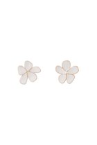 【セシル エ ジャンヌ/CECILE ET JEANNE】のエマイユ ホワイト フルールピアス ホワイト|ID: prp329100004588523 ipo3291000000032549194