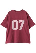 【ガリャルダガランテ/GALLARDAGALANTE】のナンバーT 人気、トレンドファッション・服の通販 founy(ファニー) ファッション Fashion レディースファッション Fashion for Women トップス・カットソー Cut & Sew Tops シャツ・ブラウス・オフィスカジュアル Elegant Blouses & Button-Ups ロングTシャツ・Tシャツ Longline T-Shirts & Tees カットソー・ベーシックTシャツ Cut-and-Sewn Tops / Stretch Tees & Basics サマー Summer, Summer Style ショート Short, Short Length スリーブ Sleeve, Long Sleeve / Short Sleeve トレンド Trend, Trending Now リラックス Relax, Relaxed Fit 再入荷 Restock / Back in Stock 定番 Standard, Basic Item thumbnail ボルドー|ID: prp329100004588528 ipo3291000000032631552