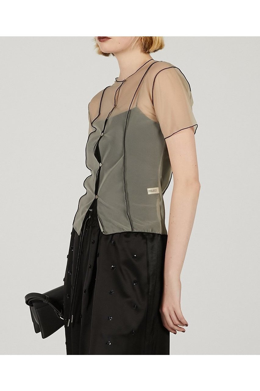 【プランク プロジェクト/PRANK PROJECT】の2WAYシアートップ / 2Way Sheer Top 人気、トレンドファッション・服の通販 founy(ファニー) 　ファッション　Fashion　レディースファッション　Ladies' Fashion Online　トップス・カットソー　Tops/Tshirt　シャツ/ブラウス　Shirts/Blouses　ロング / Tシャツ　T-Shirts　カットソー　Cut and Sewn　インナー　Inner　ショート　Short　ストレッチ　Stretch　スリーブ　Sleeve　タンブラー　Tumbler　NEW・新作・新着・新入荷　New Arrivals　other-7|ID: prp329100004588532 ipo3291000000032549299