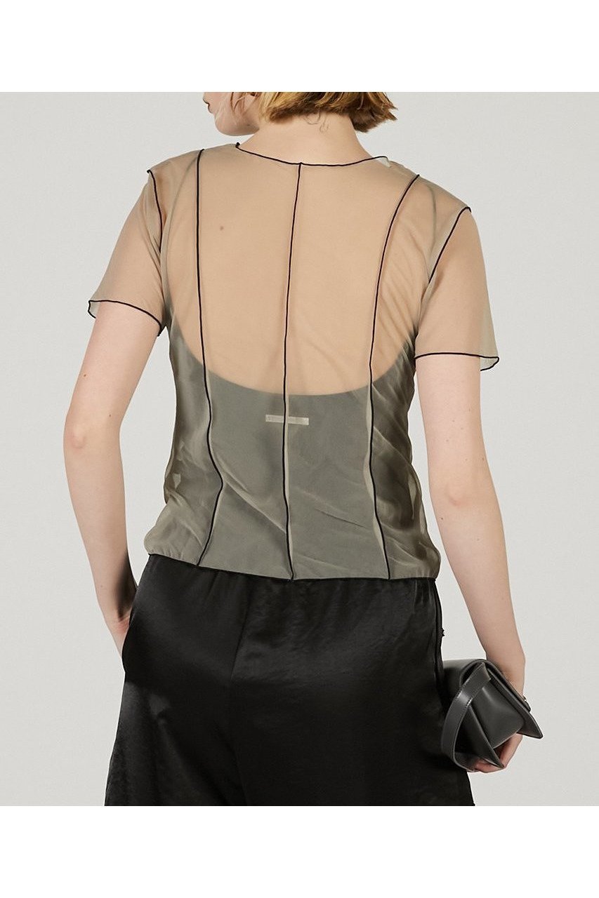 【プランク プロジェクト/PRANK PROJECT】の2WAYシアートップ / 2Way Sheer Top 人気、トレンドファッション・服の通販 founy(ファニー) 　ファッション　Fashion　レディースファッション　Ladies' Fashion Online　トップス・カットソー　Tops/Tshirt　シャツ/ブラウス　Shirts/Blouses　ロング / Tシャツ　T-Shirts　カットソー　Cut and Sewn　インナー　Inner　ショート　Short　ストレッチ　Stretch　スリーブ　Sleeve　タンブラー　Tumbler　NEW・新作・新着・新入荷　New Arrivals　other-8|ID: prp329100004588532 ipo3291000000032549300